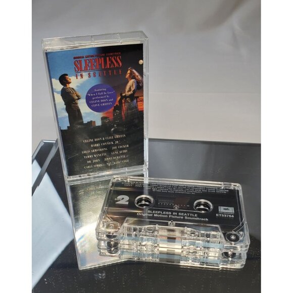 Sleepless In Seattle Cassette Tape Original Soundtrack - Picture 3 of 3